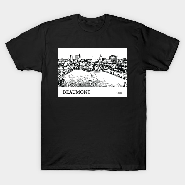 Beaumont - Texas T-Shirt by Lakeric